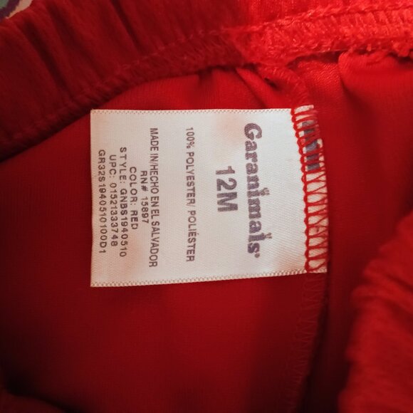 Garanimals Red Shorts, Boys, 12 Month NWOT - Picture 4 of 4